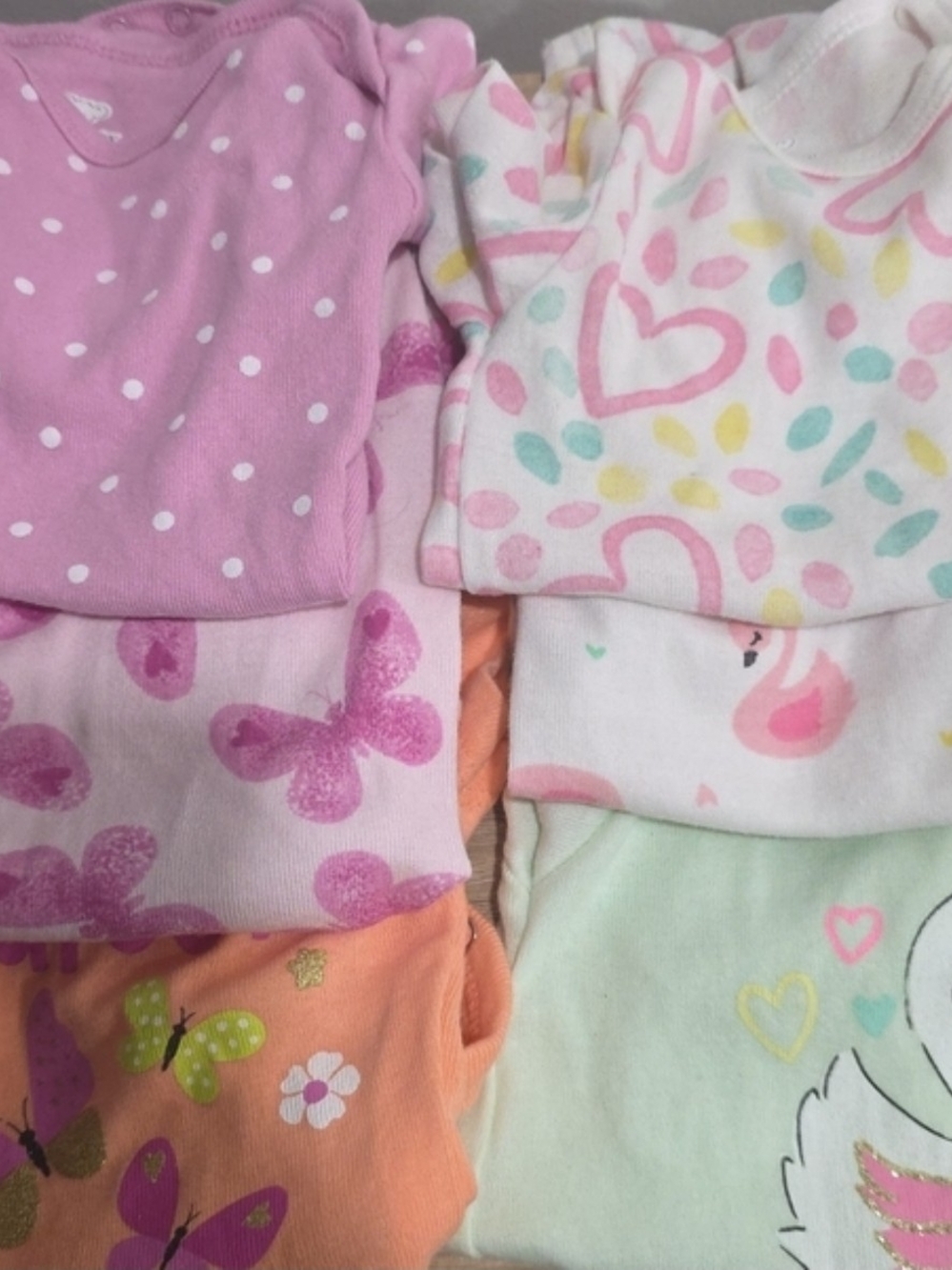 Girls' Two-Piece Pajama Set - Pink & Pastel Prints